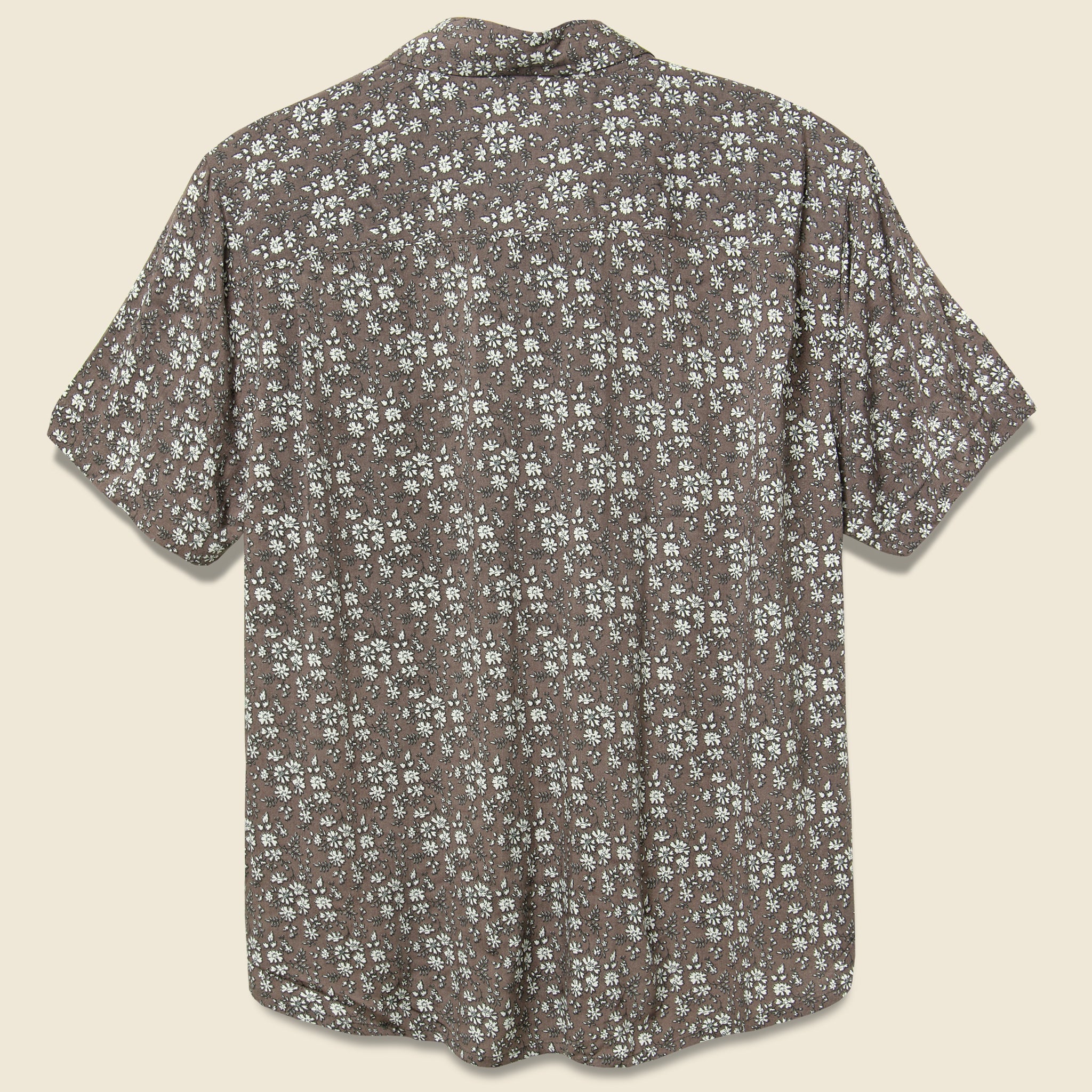 
                          Greer Top - Pewter Floral - Bridge &amp; Burn - STAG Provisions - W - Tops - S/S Woven
                        