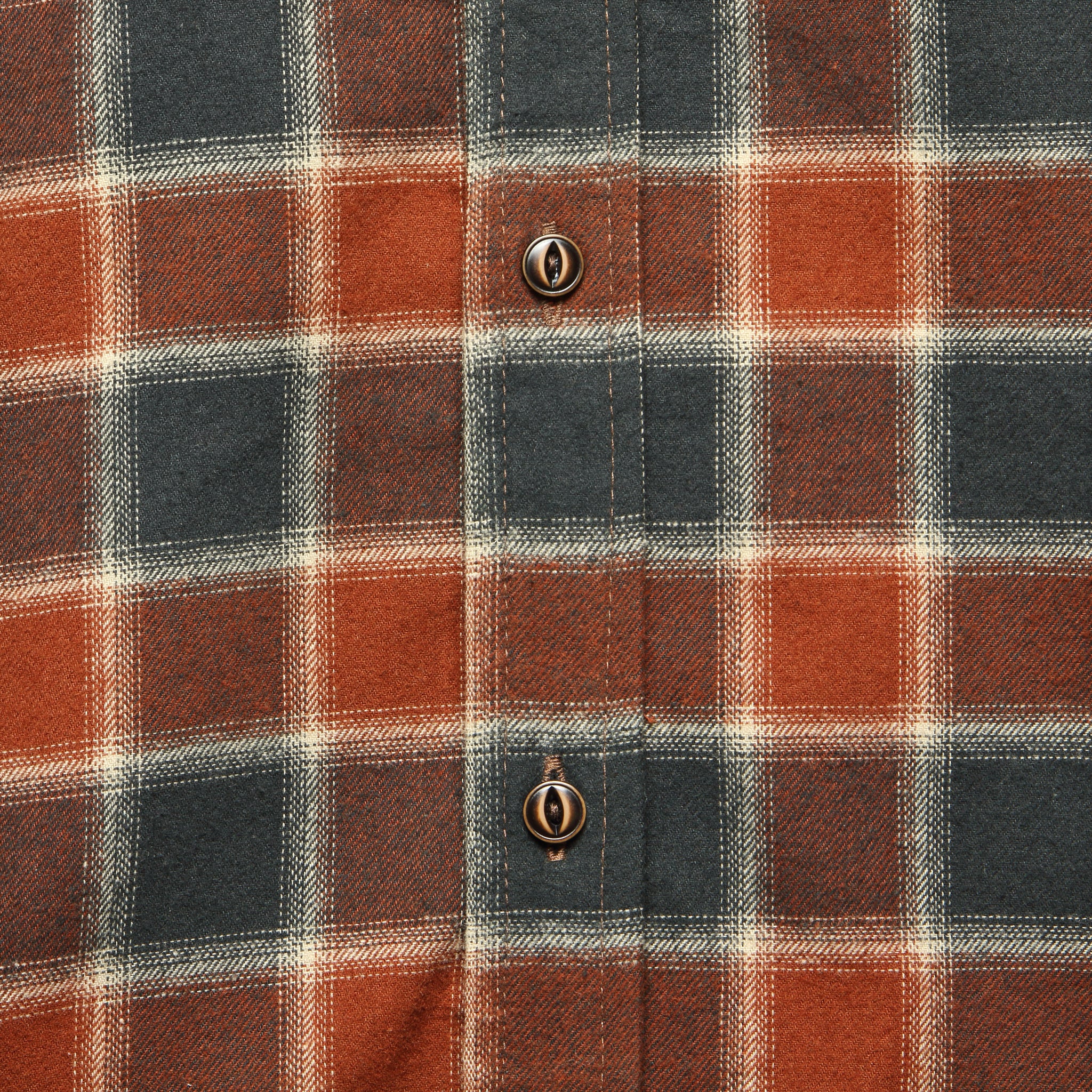 
                          Bedford Flannel - Rust Charcoal Plaid - Bridge &amp; Burn - STAG Provisions - Tops - L/S Woven - Plaid
                        