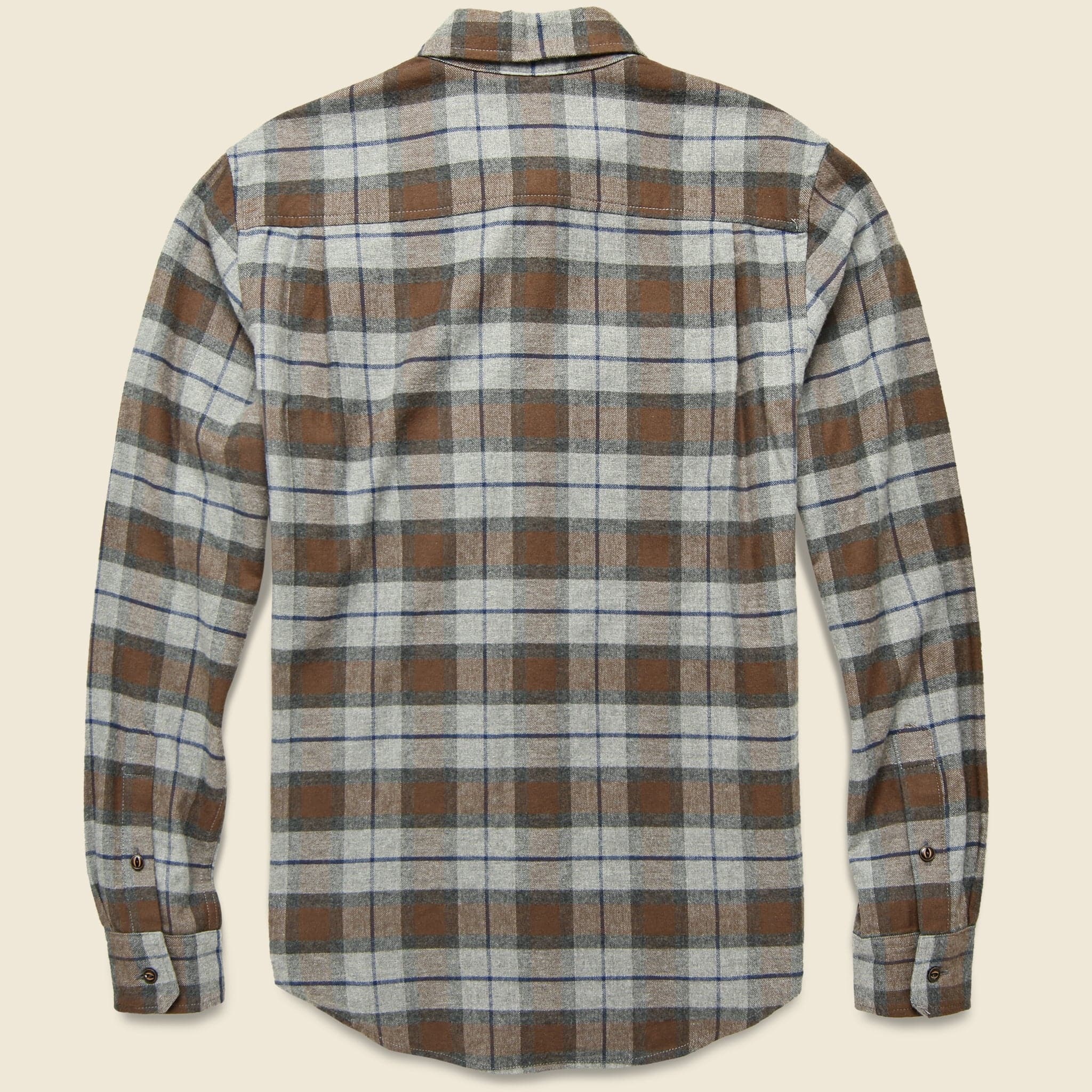 
                          Winslow Flannel - Sienna Plaid - Bridge &amp; Burn - STAG Provisions - Tops - L/S Woven - Plaid
                        