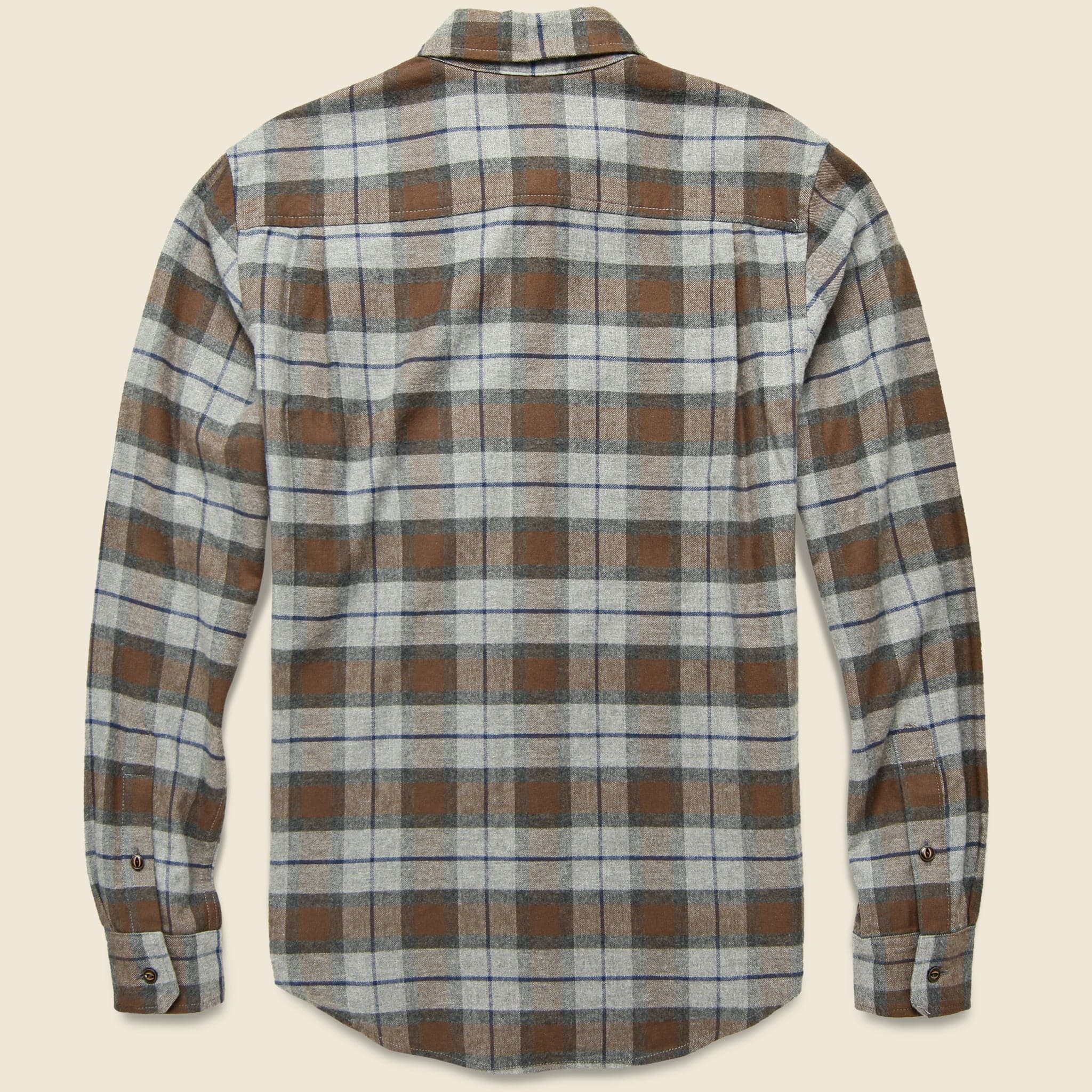 Winslow Flannel - Sienna Plaid - Bridge & Burn - STAG Provisions - Tops - L/S Woven - Plaid