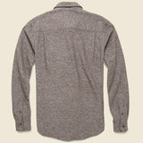 Winslow Flannel - Brown Heather - Bridge & Burn - STAG Provisions - Tops - L/S Woven - Solid