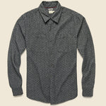 Winslow Flannel - Charcoal Polkadot - Bridge & Burn - STAG Provisions - Tops - L/S Woven - Dot