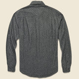 Winslow Flannel - Charcoal Polkadot - Bridge & Burn - STAG Provisions - Tops - L/S Woven - Dot
