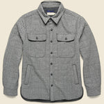 Russell Shirt Jacket - Charcoal Herringbone - Bridge & Burn - STAG Provisions - Outerwear - Coat / Jacket