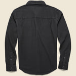 Bedford Flannel - Black Herringbone - Bridge & Burn - STAG Provisions - Tops - L/S Woven - Solid