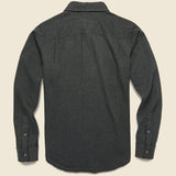 Winslow Flannel - Charcoal - Bridge & Burn - STAG Provisions - Tops - L/S Woven - Solid