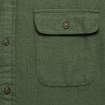 Bedford Shirt - Forest Herringbone - Bridge & Burn - STAG Provisions - Tops - L/S Woven - Other Pattern