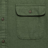 Bedford Shirt - Forest Herringbone - Bridge & Burn - STAG Provisions - Tops - L/S Woven - Other Pattern