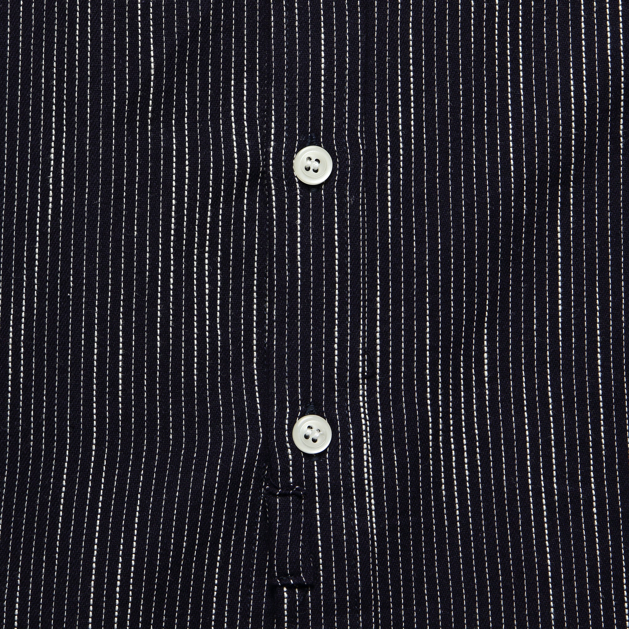 
                          Marten Shirt - Navy Pinstripe - Bridge &amp; Burn - STAG Provisions - Tops - S/S Woven - Stripe
                        