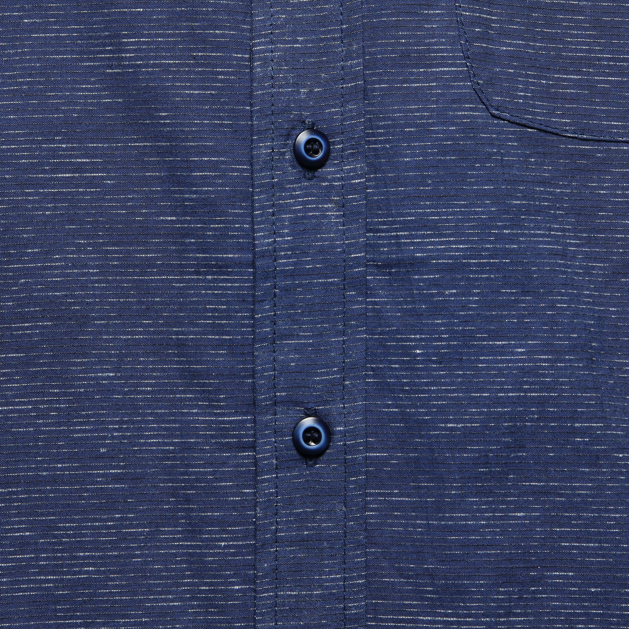 Harbor Shirt - Navy Slub - Bridge & Burn - STAG Provisions - Tops - S/S Woven - Other Pattern