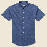 Harbor Shirt - Blue Check - Bridge & Burn - STAG Provisions - Tops - S/S Woven - Other Pattern