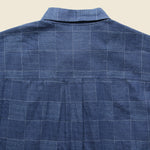 Harbor Shirt - Blue Check - Bridge & Burn - STAG Provisions - Tops - S/S Woven - Other Pattern