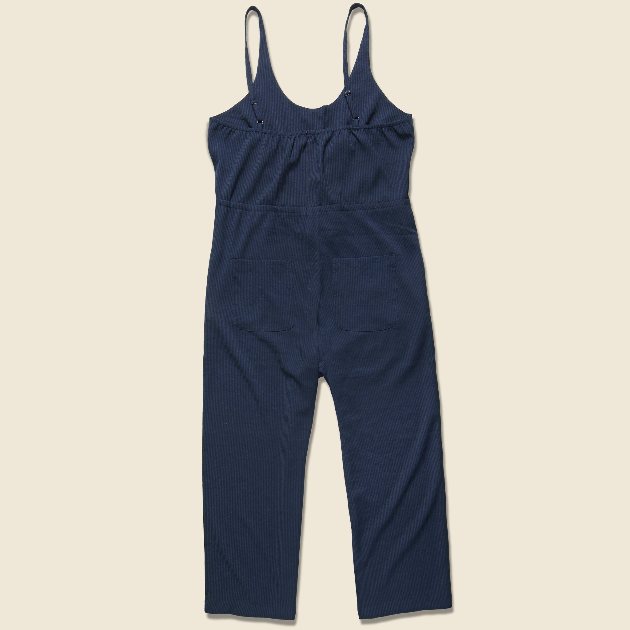 
                          Otto Jumpsuit - Navy Seersucker - Bridge &amp; Burn - STAG Provisions - W - Onepiece - Jumpsuit
                        