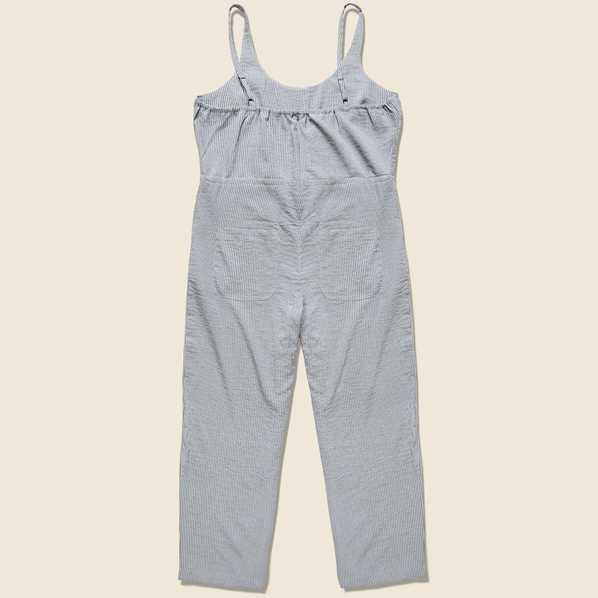 
                          Otto Jumpsuit - Grey Seersucker - Bridge &amp; Burn - STAG Provisions - W - Onepiece - Jumpsuit
                        