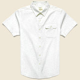 Marten Shirt - White Dash Print - Bridge & Burn - STAG Provisions - Tops - S/S Woven - Other Pattern