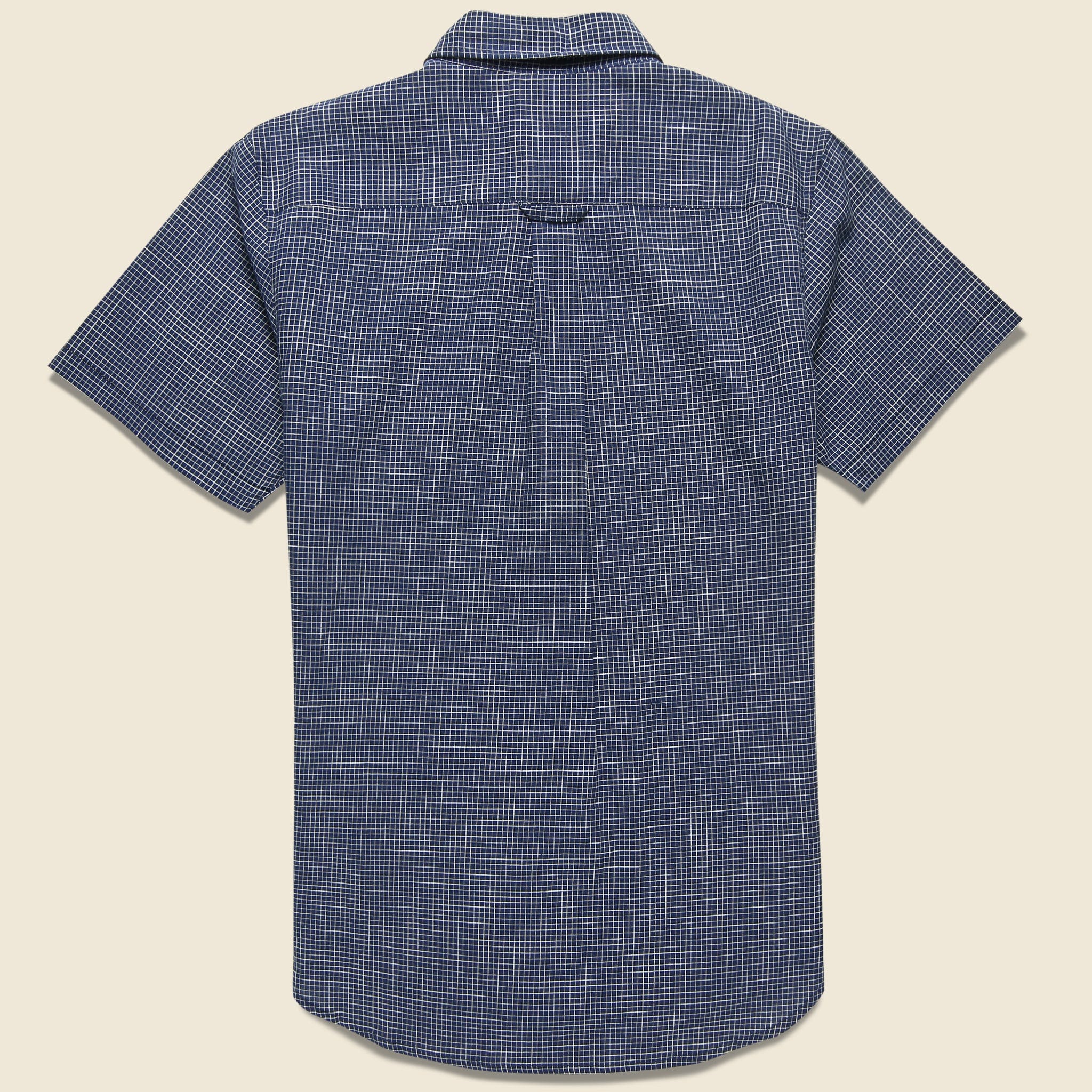 
                          Sutton Shirt - Navy Grid - Bridge &amp; Burn - STAG Provisions - Tops - S/S Woven - Plaid
                        