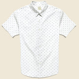 Harbor Shirt - White Polkadot - Bridge & Burn - STAG Provisions - Tops - S/S Woven - Dot