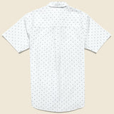 Harbor Shirt - White Polkadot - Bridge & Burn - STAG Provisions - Tops - S/S Woven - Dot