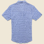 Harbor Shirt - Blue Windowpane - Bridge & Burn - STAG Provisions - Tops - S/S Woven - Plaid
