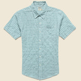 Harbor Shirt - Palm Windowpane - Bridge & Burn - STAG Provisions - Tops - S/S Woven - Plaid