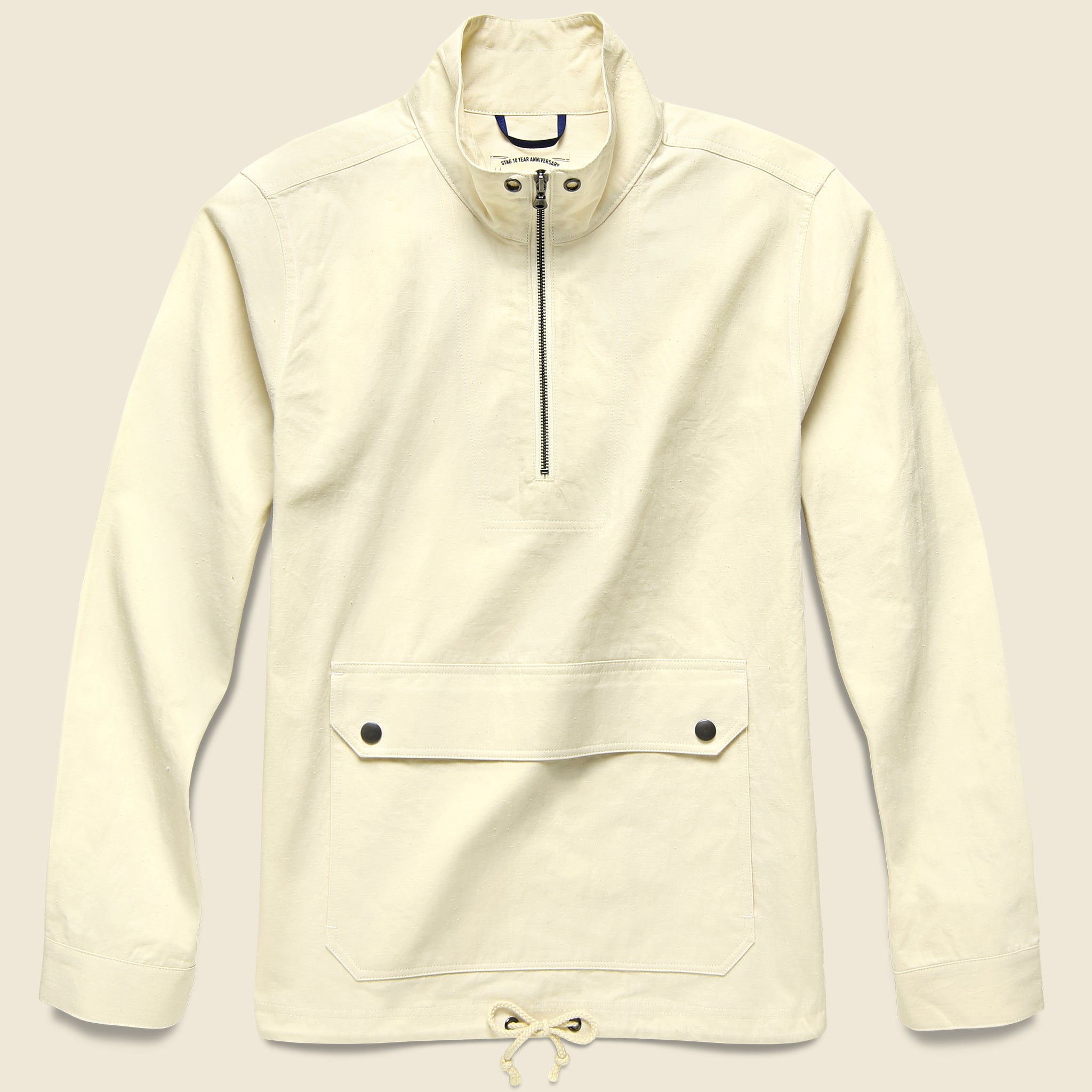 Leeward Anorak - Natural - Bridge & Burn - STAG Provisions - Outerwear - Coat / Jacket