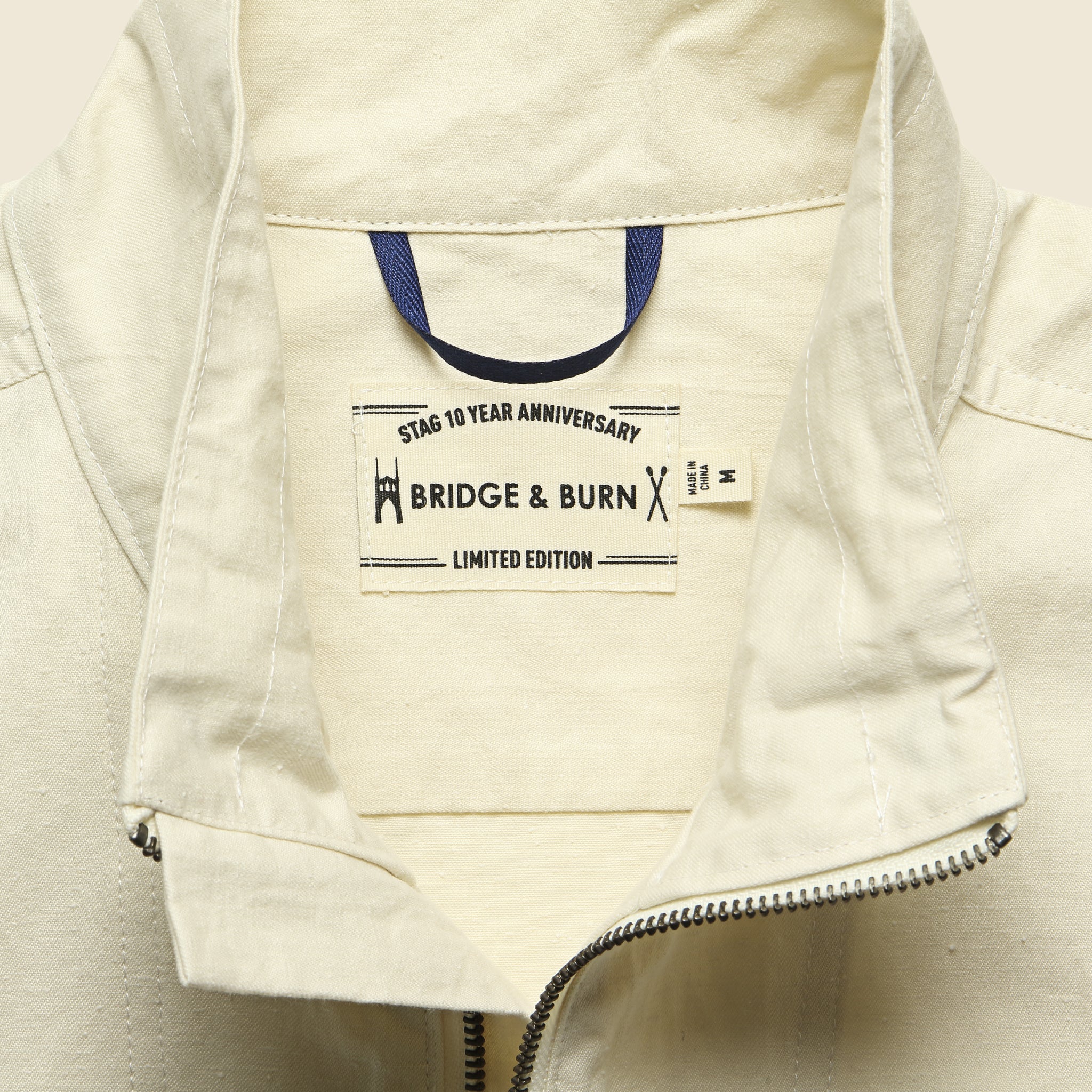 Leeward Anorak - Natural - Bridge & Burn - STAG Provisions - Outerwear - Coat / Jacket