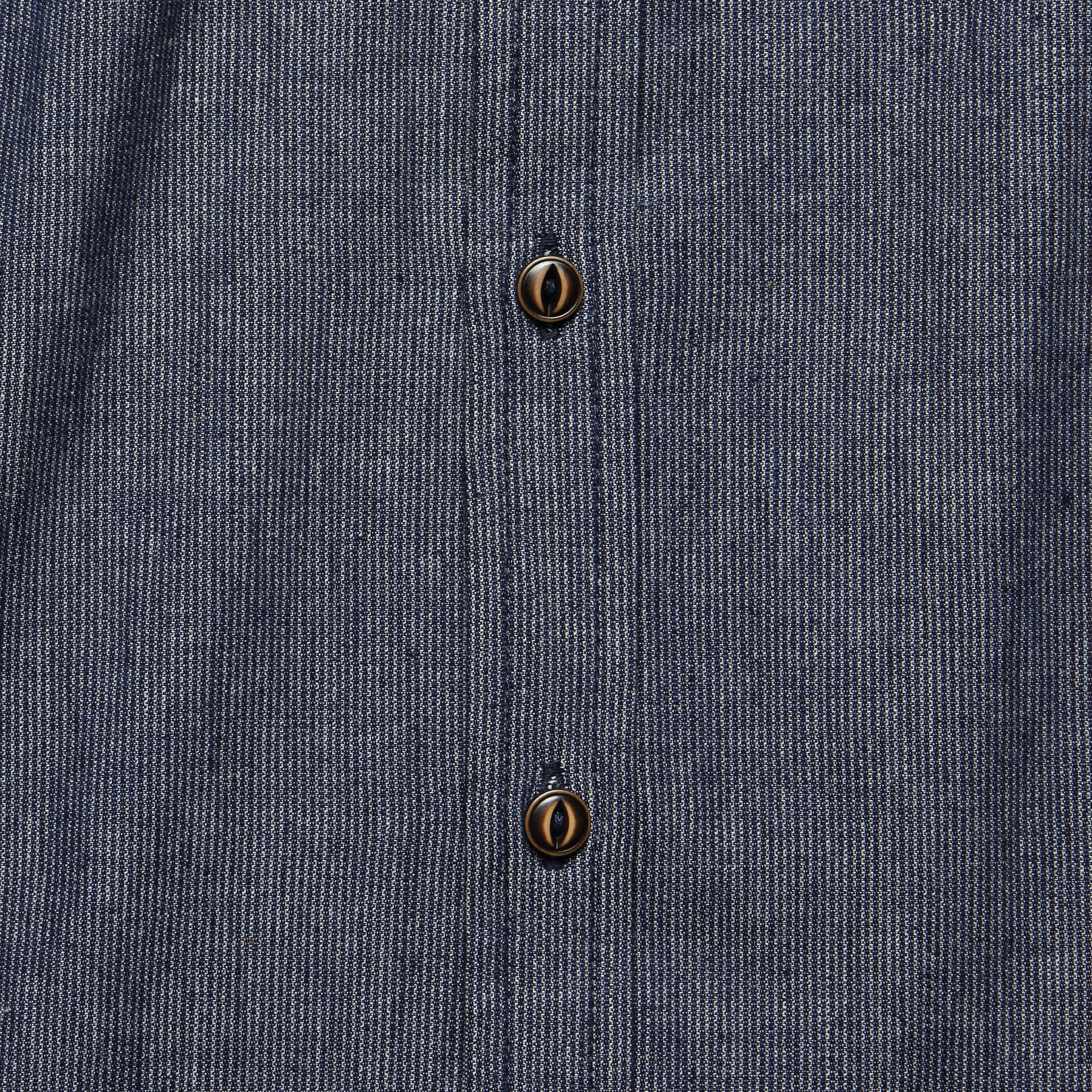 
                          Harbor Chambray Stripe Shirt - Grey/Blue - Bridge &amp; Burn - STAG Provisions - Tops - S/S Woven - Stripe
                        