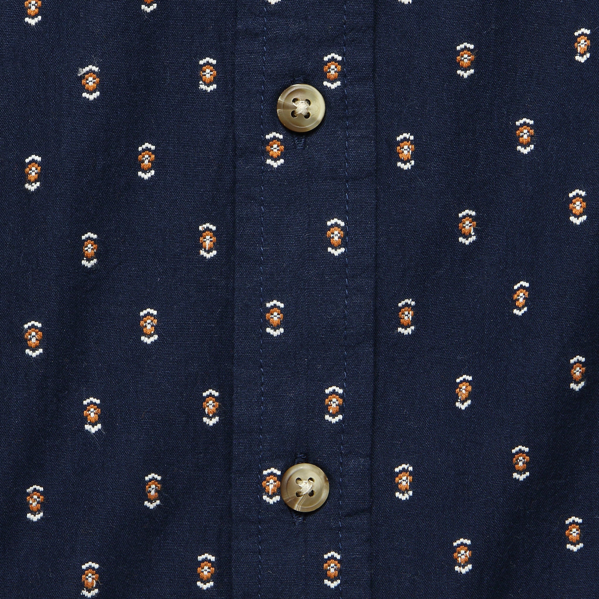 Harbor Shirt - Navy Dobby - Bridge & Burn - STAG Provisions - Tops - S/S Woven - Other Pattern