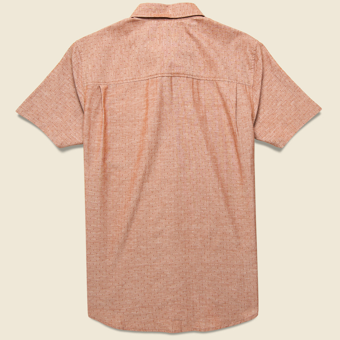 Harbor Shirt - Rust Dobby Dot