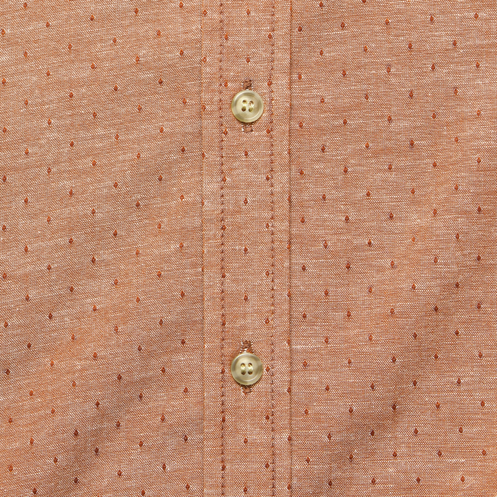 
                          Harbor Shirt - Rust Dobby Dot - Bridge &amp; Burn - STAG Provisions - Tops - S/S Woven - Dot
                        