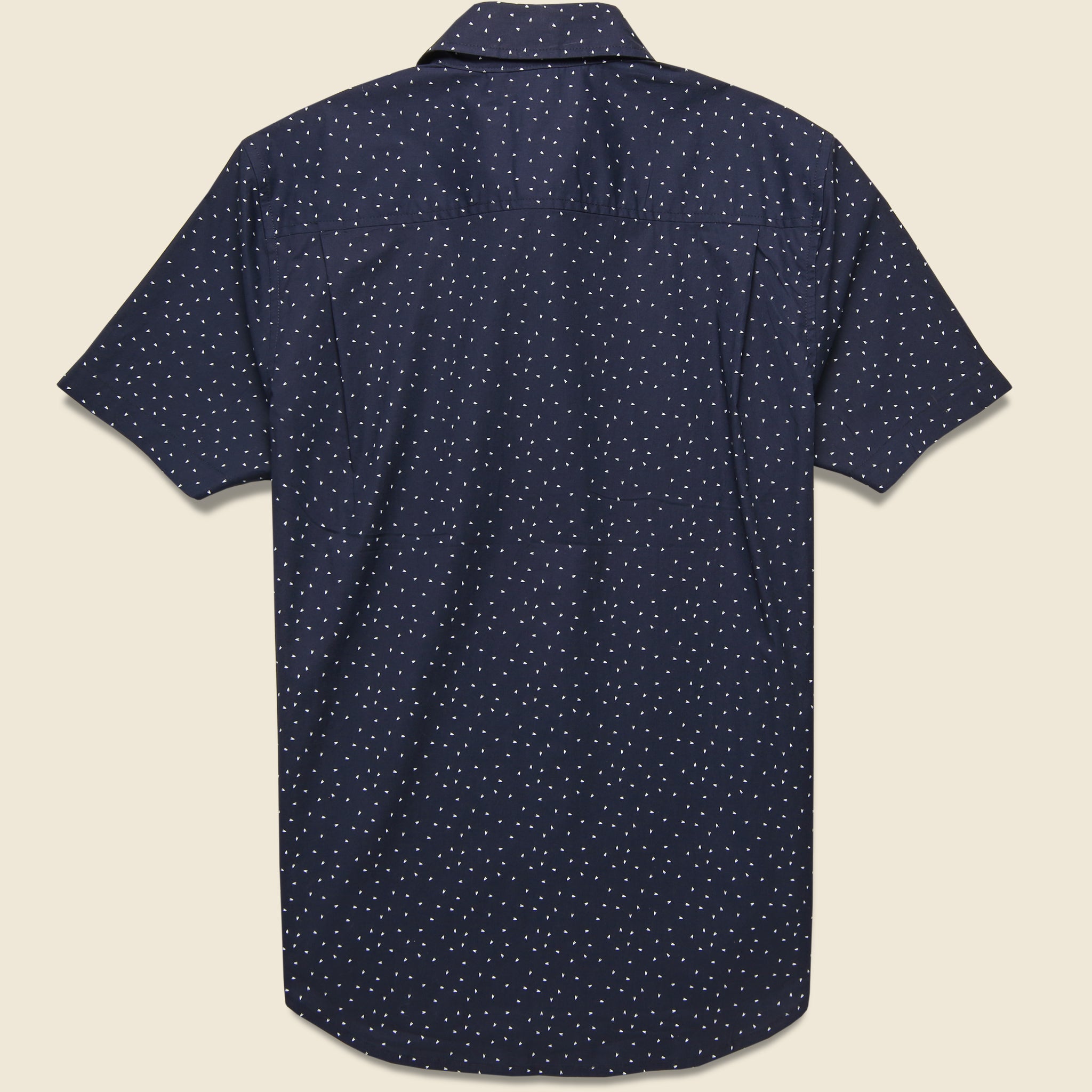 Malcom Shirt - Navy Arrow - Bridge & Burn - STAG Provisions - Tops - S/S Woven - Other Pattern