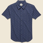 Harbor Shirt - Dobby Stripe - Bridge & Burn - STAG Provisions - Tops - S/S Woven - Stripe