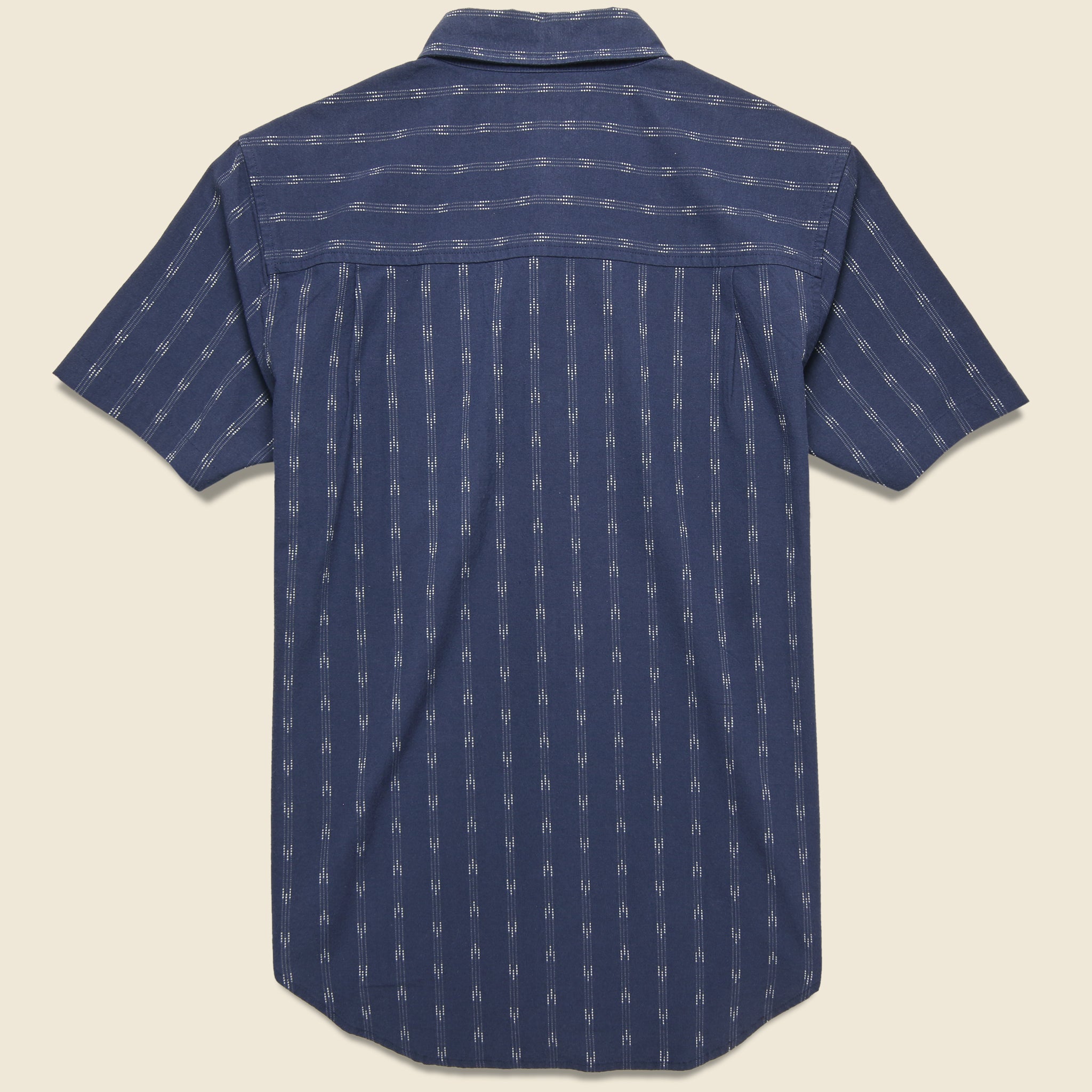 Harbor Shirt - Dobby Stripe - Bridge & Burn - STAG Provisions - Tops - S/S Woven - Stripe