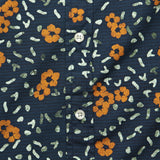 Harbor Shirt - Navy Hibiscus Print - Bridge & Burn - STAG Provisions - Tops - S/S Woven - Other Pattern