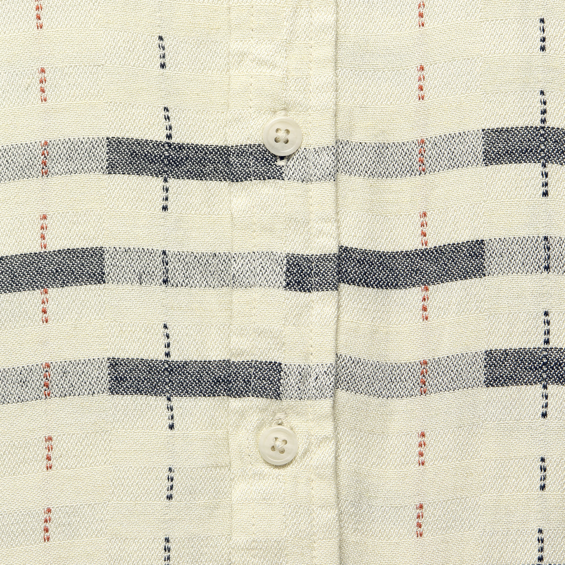 Harbor Shirt - Ivory Stripe - Bridge & Burn - STAG Provisions - Tops - S/S Woven - Stripe