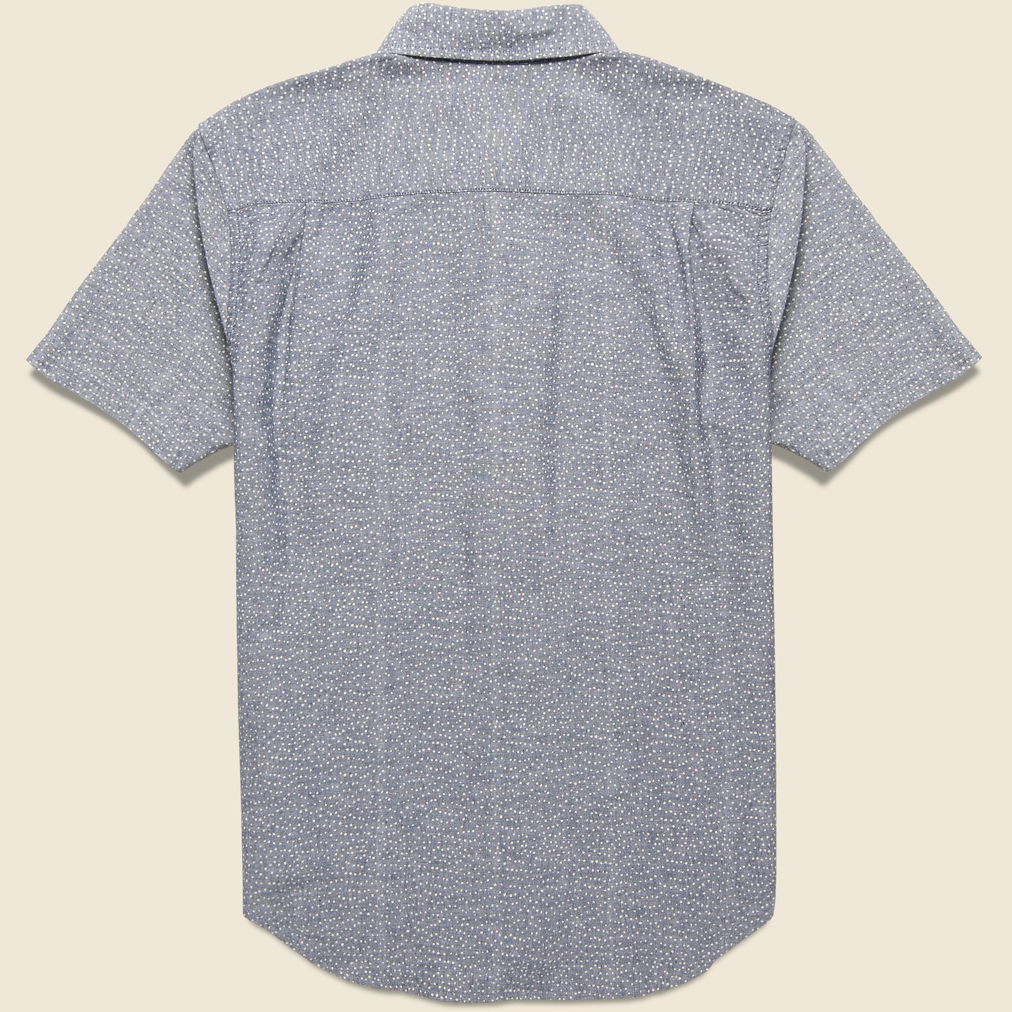 Jordan Shirt - Navy Polkadot - Bridge & Burn - STAG Provisions - Tops - S/S Woven - Dot