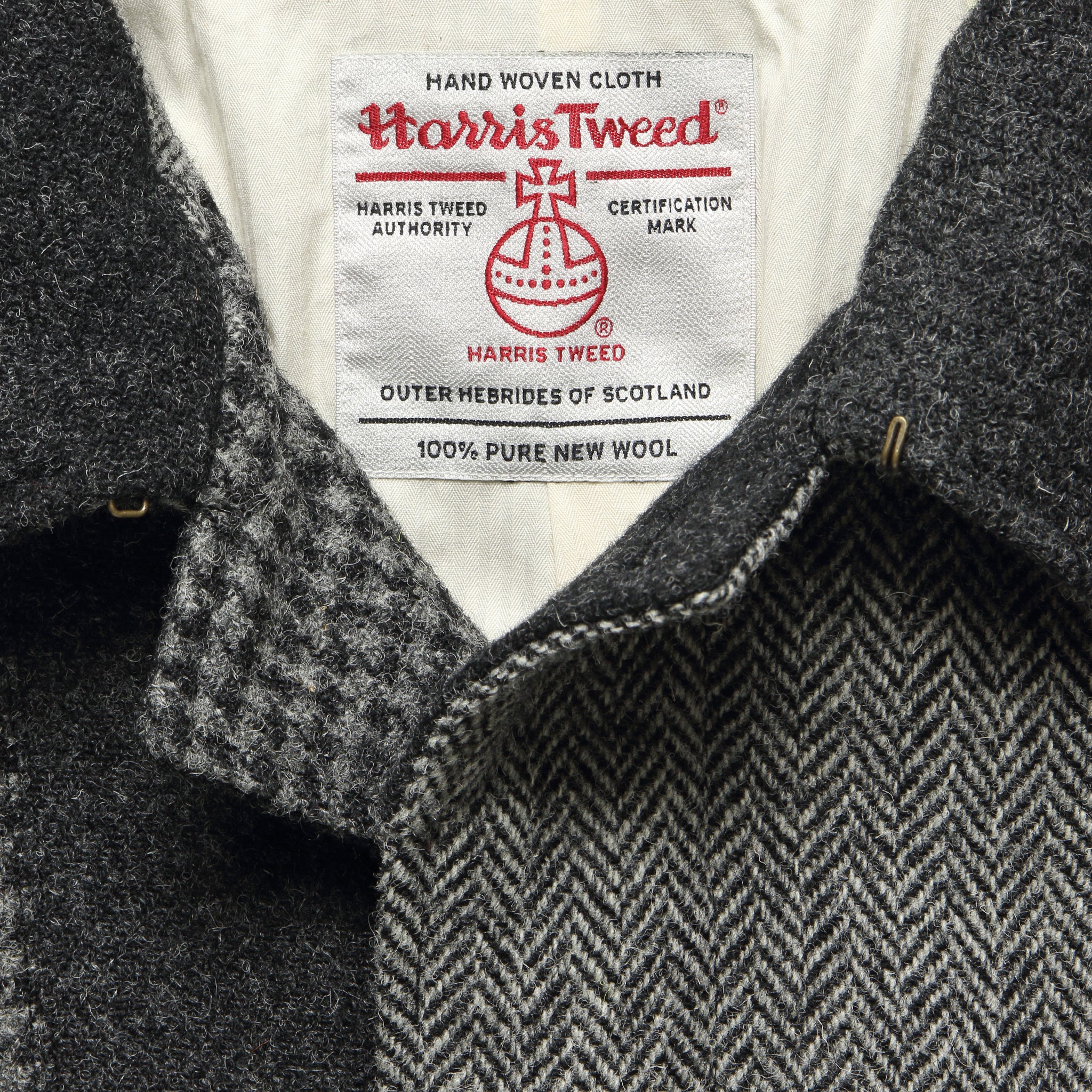 Harris Tweed Patchwork Coat - Grey – STAG Provisions