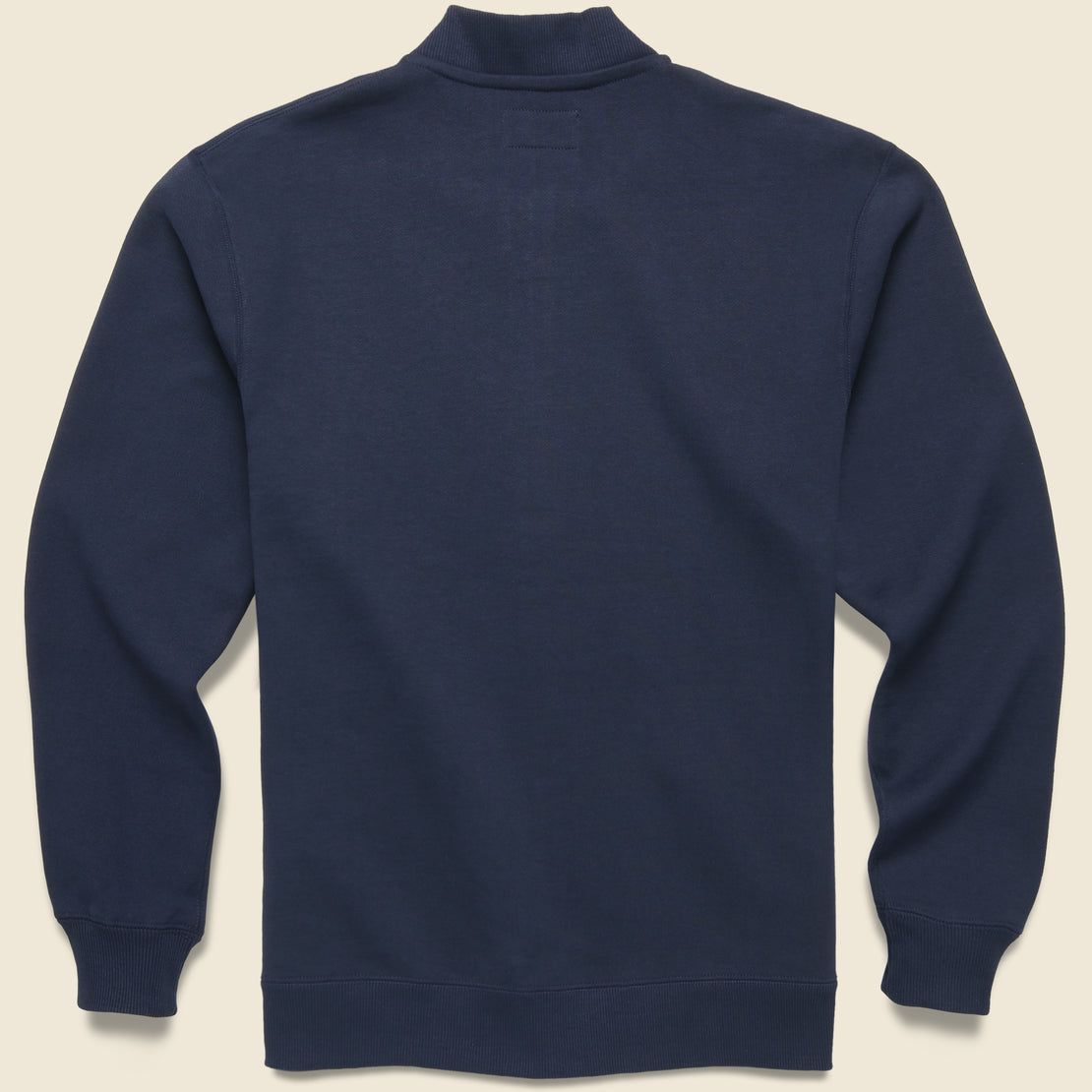 Sweat Zip Cardigan - Navy - BEAMS+ - STAG Provisions - Tops - Fleece / Sweatshirt