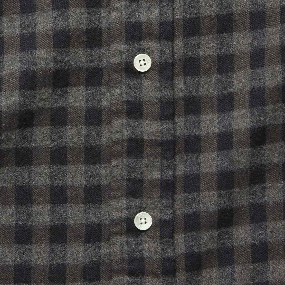 Shaggy Check Shirt - Grey Gingham - BEAMS+ - STAG Provisions - Tops - L/S Woven - Plaid