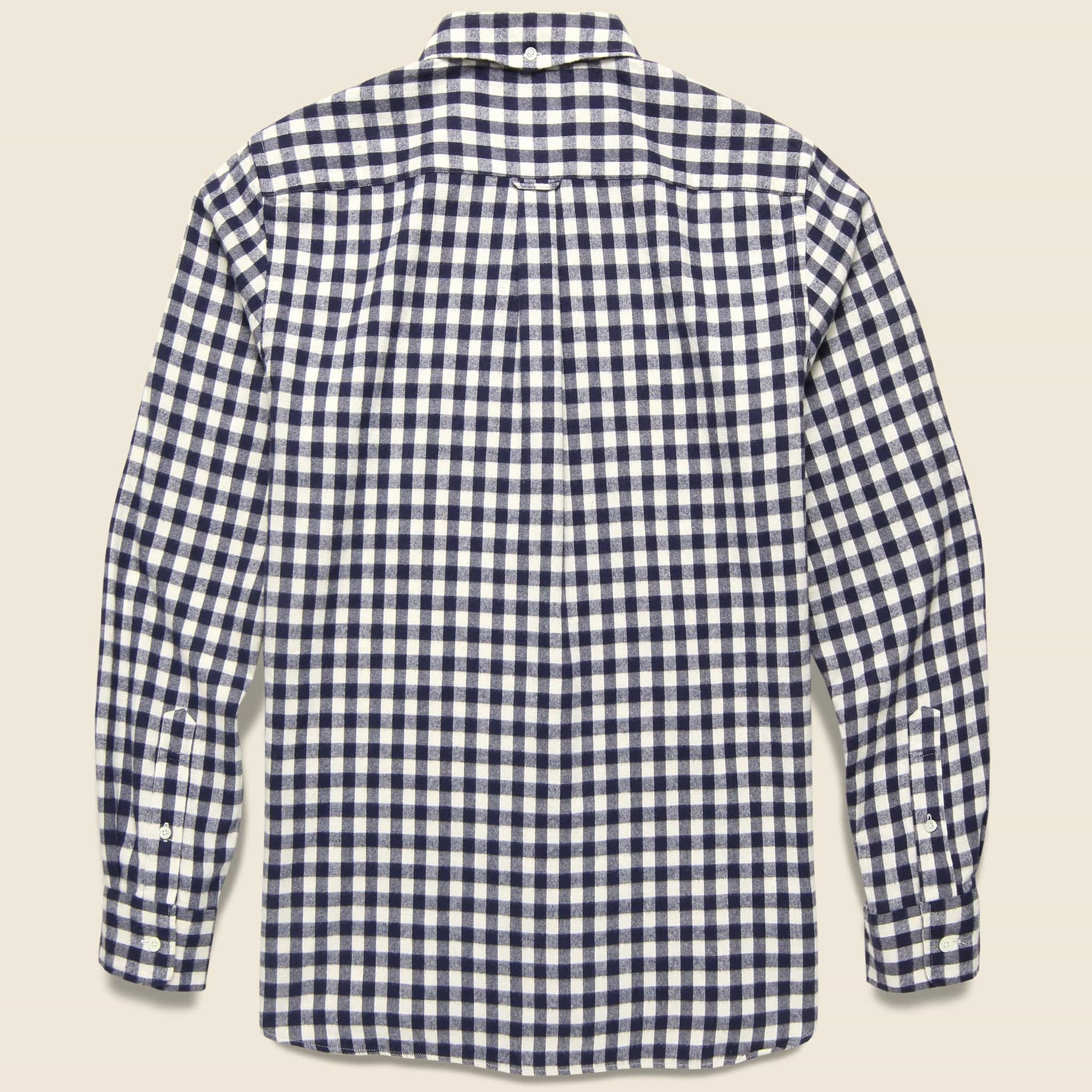 
                          Shaggy Check Shirt - Navy Gingham - BEAMS+ - STAG Provisions - Tops - L/S Woven - Plaid
                        