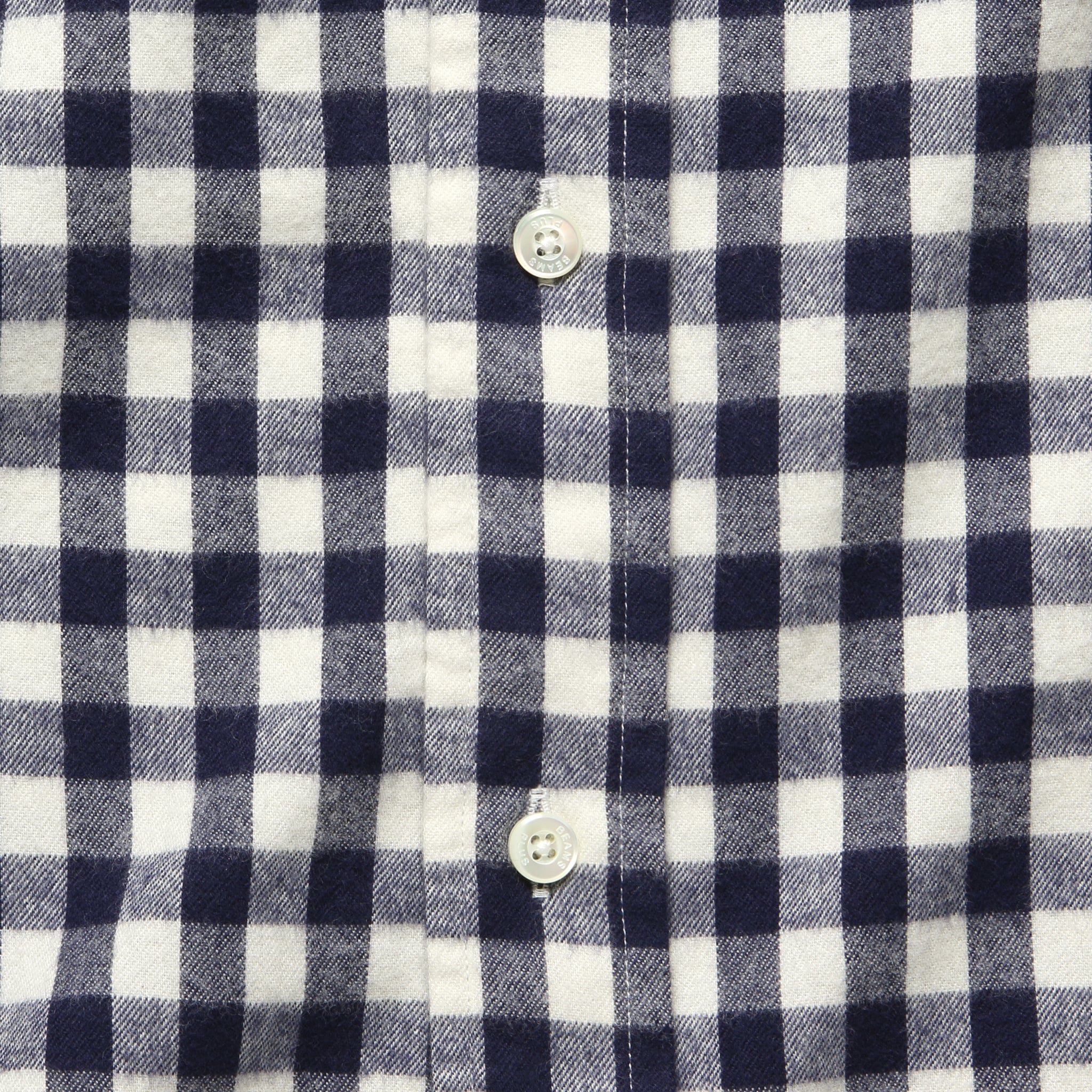 
                          Shaggy Check Shirt - Navy Gingham - BEAMS+ - STAG Provisions - Tops - L/S Woven - Plaid
                        