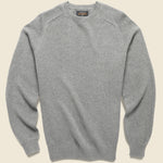 Merino Crew Sweater - Grey - BEAMS+ - STAG Provisions - Tops - Sweater