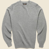 Merino Crew Sweater - Grey - BEAMS+ - STAG Provisions - Tops - Sweater