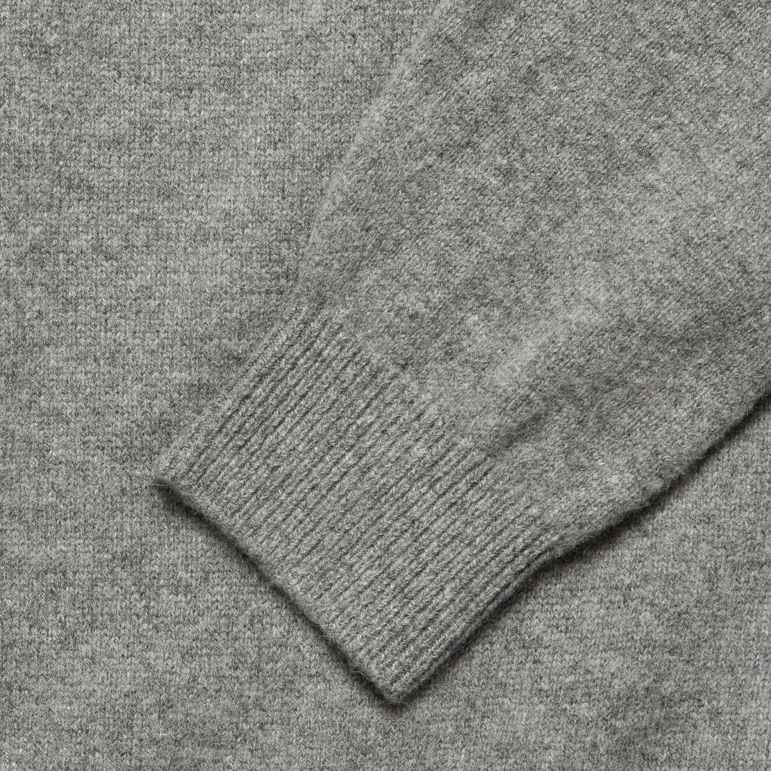 Merino Crew Sweater - Grey - BEAMS+ - STAG Provisions - Tops - Sweater