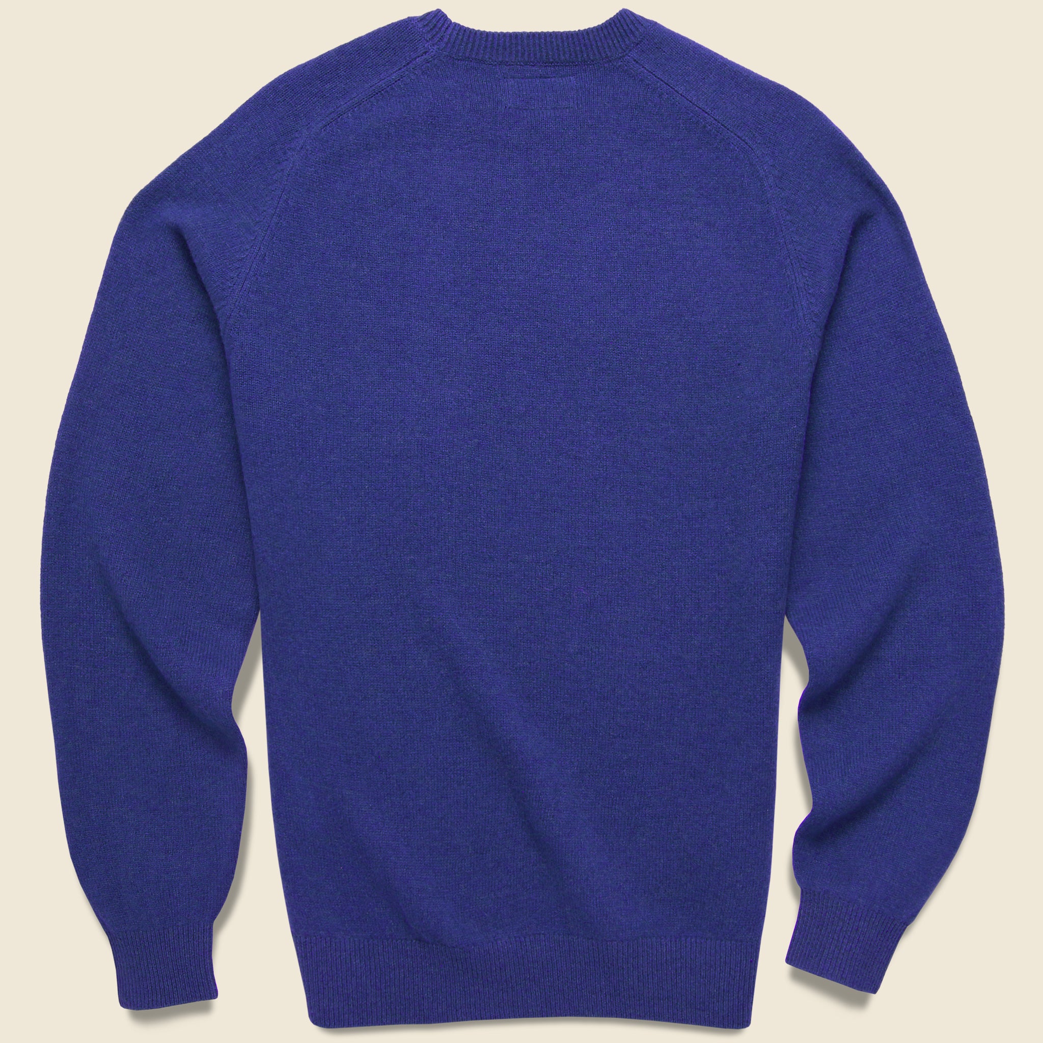 Merino Crew Sweater - Blue - BEAMS+ - STAG Provisions - Tops - Sweater