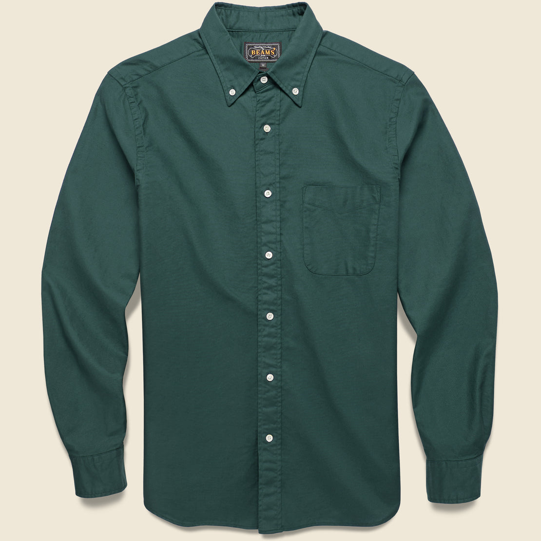 BEAMS+ Oxford Shirt - Green