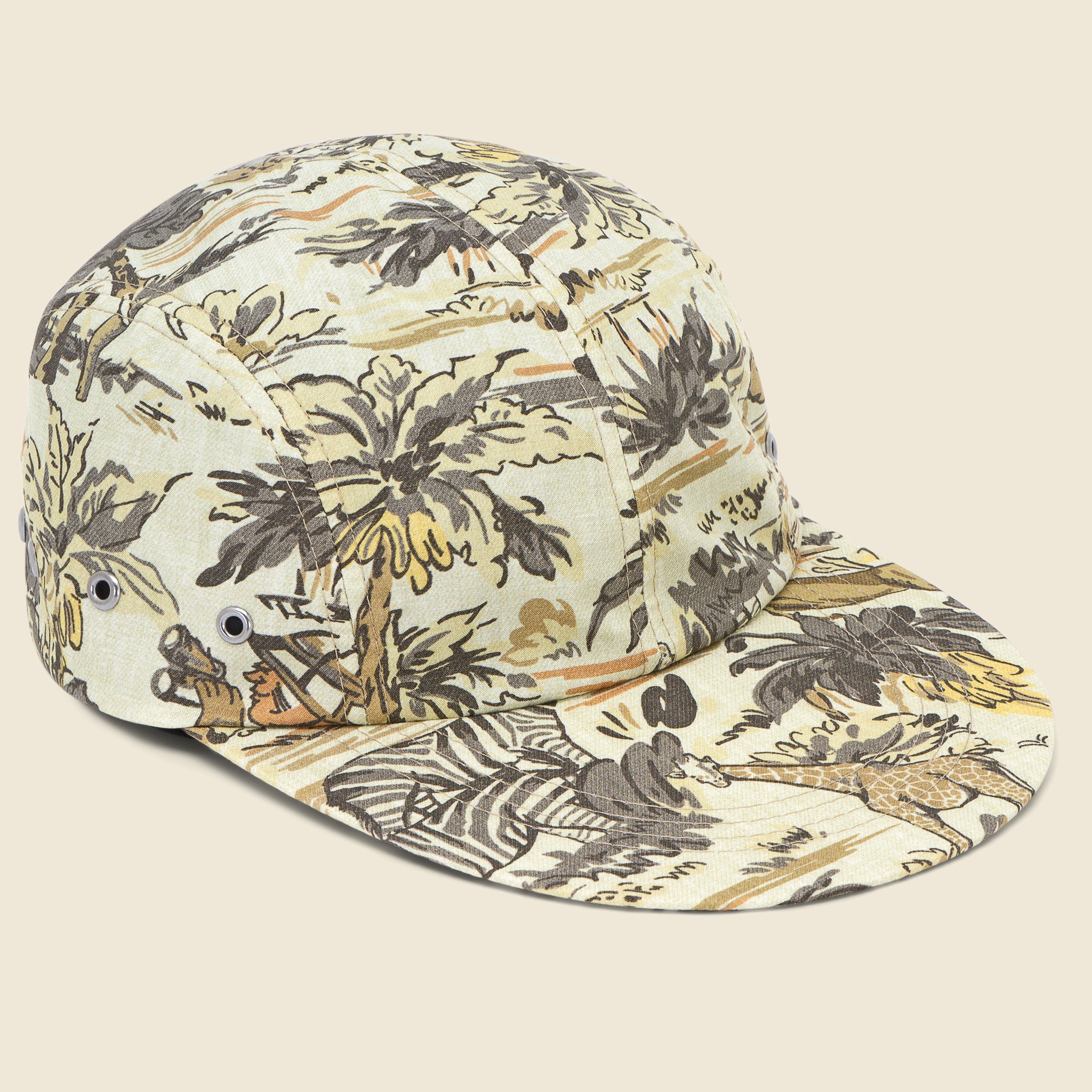 Fishing Cap - Safari Print - BEAMS+ - STAG Provisions - Accessories - Hats