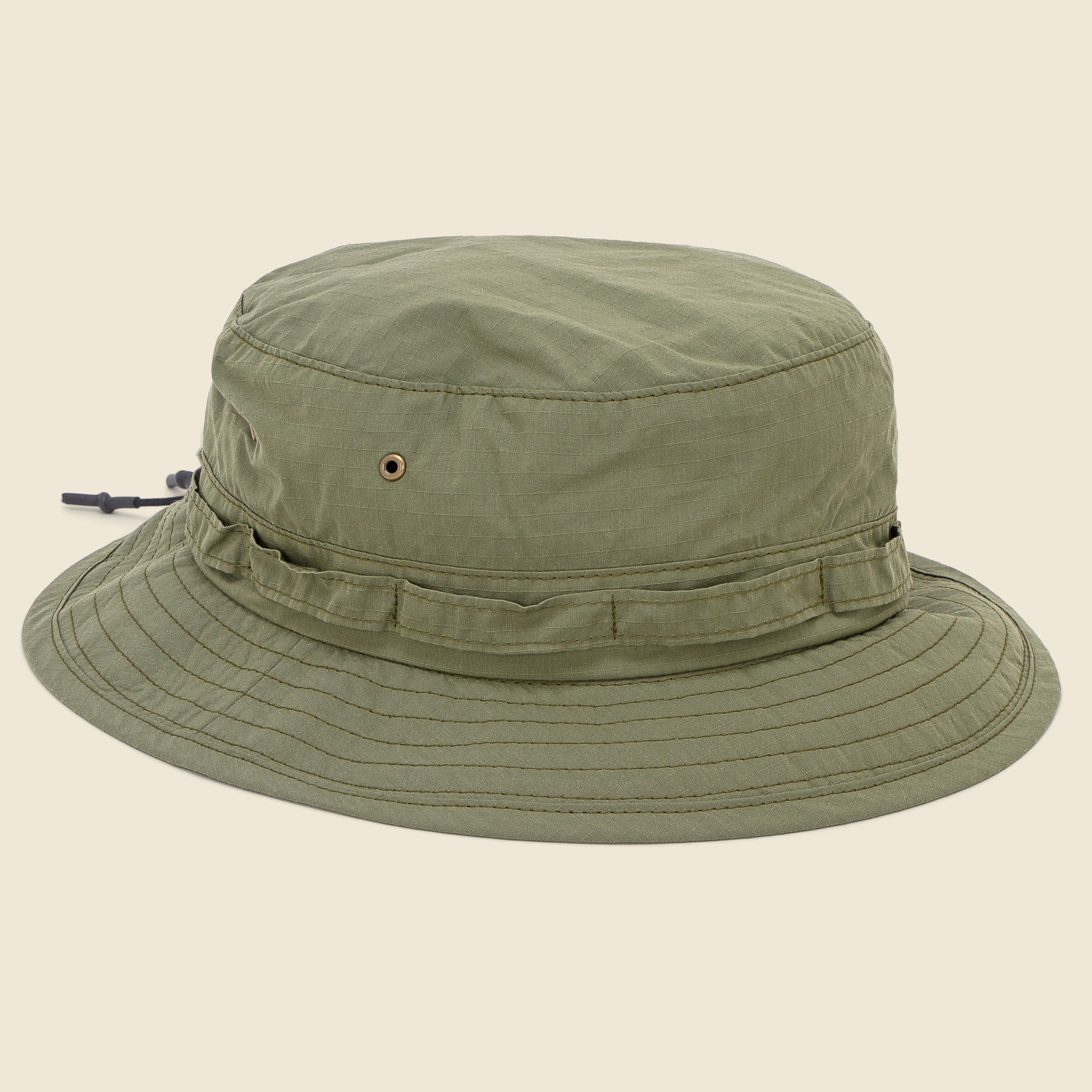 Rip-Stop Cordura Jungle Hat - Olive - BEAMS+ - STAG Provisions - Accessories - Hats