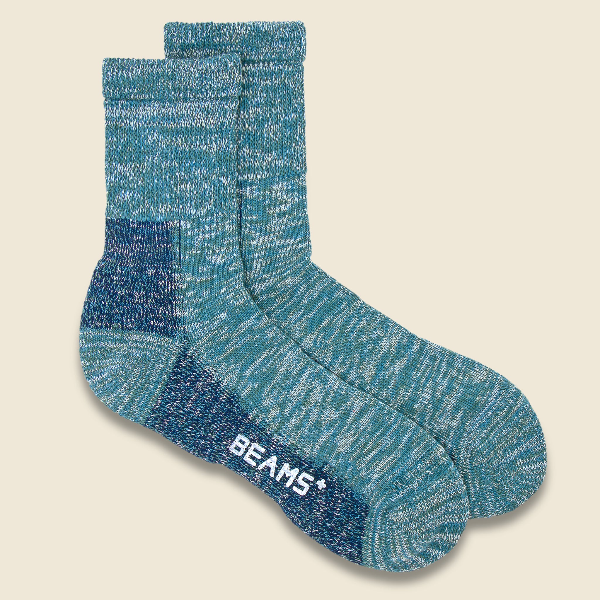 Outdoors Sock - Navy - BEAMS+ - STAG Provisions - Accessories - Socks