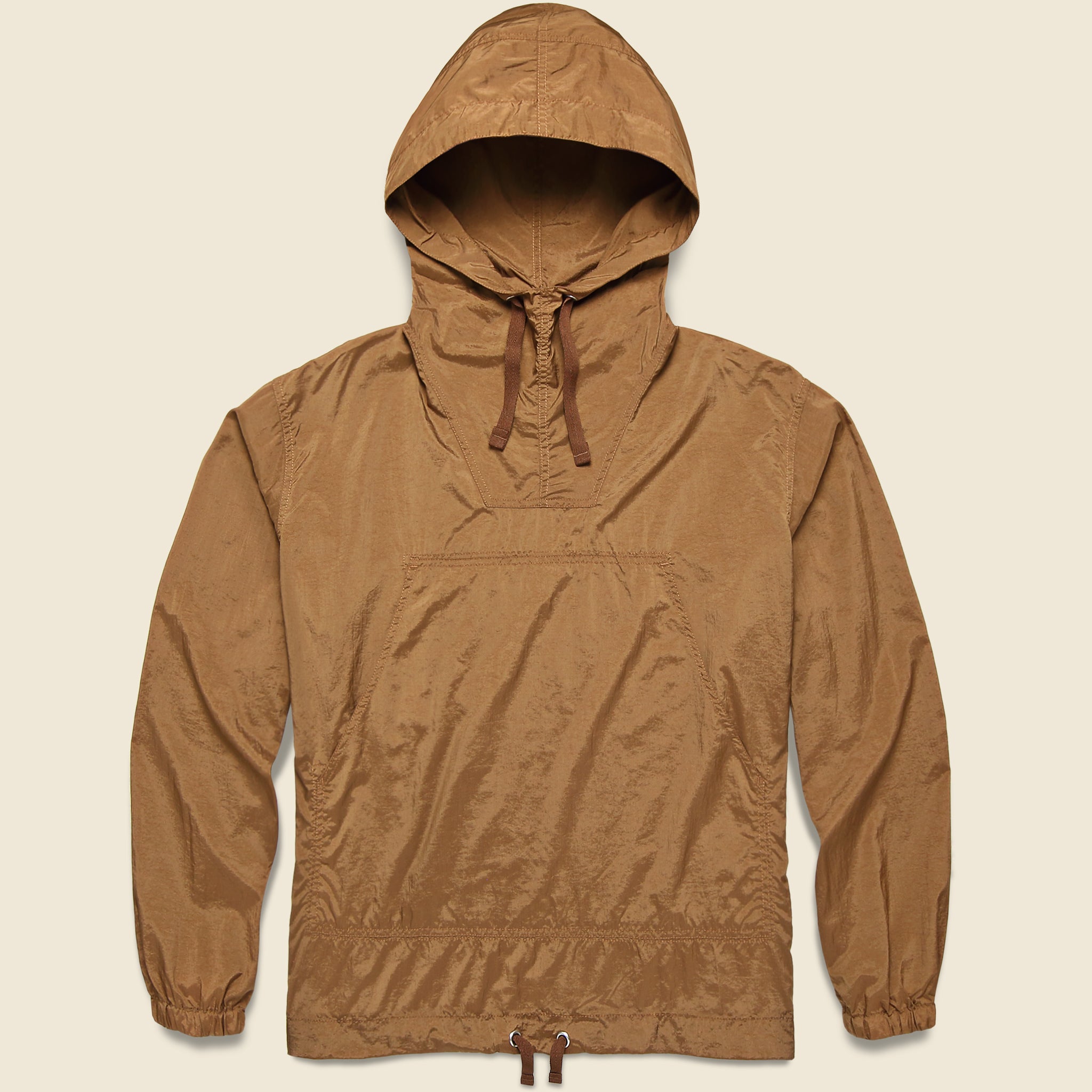 Nylon Rip Stop MIL Smock - Brown - BEAMS+ - STAG Provisions - Outerwear - Coat / Jacket